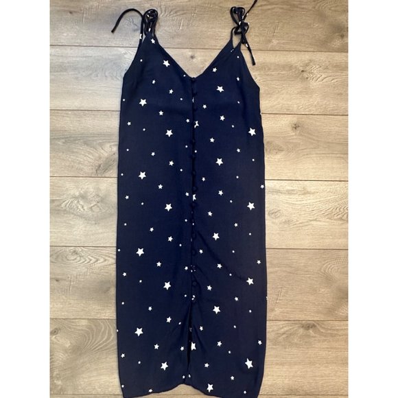 TopShop Star Print Midi Dress 2 - Picture 6 of 10